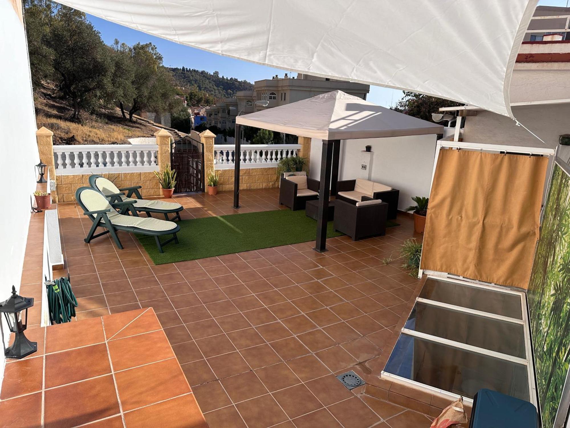 The House In Toquero Solarium Views To The Alcazaba Villa มาลากา ภายนอก รูปภาพ