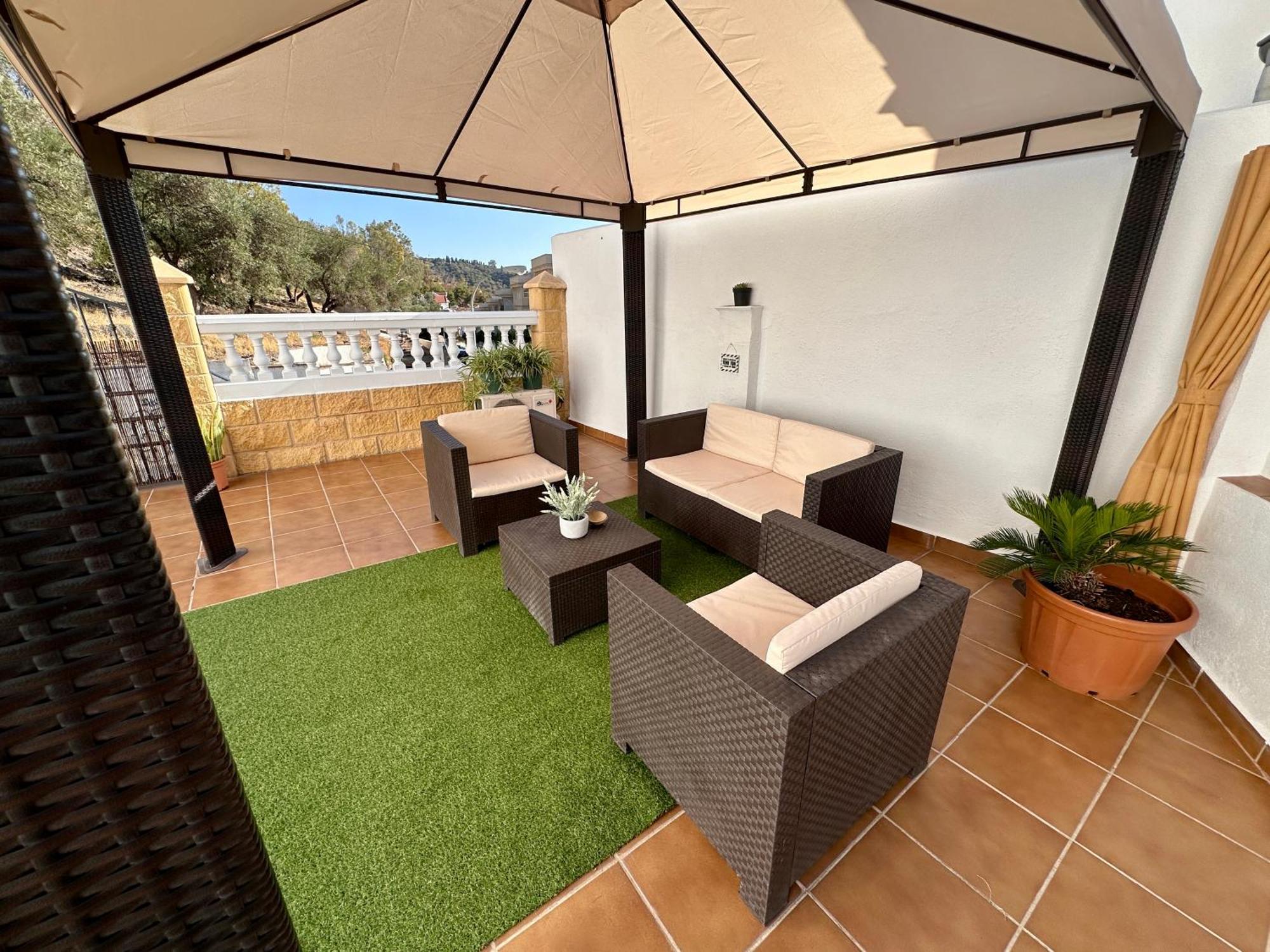 The House In Toquero Solarium Views To The Alcazaba Villa มาลากา ภายนอก รูปภาพ