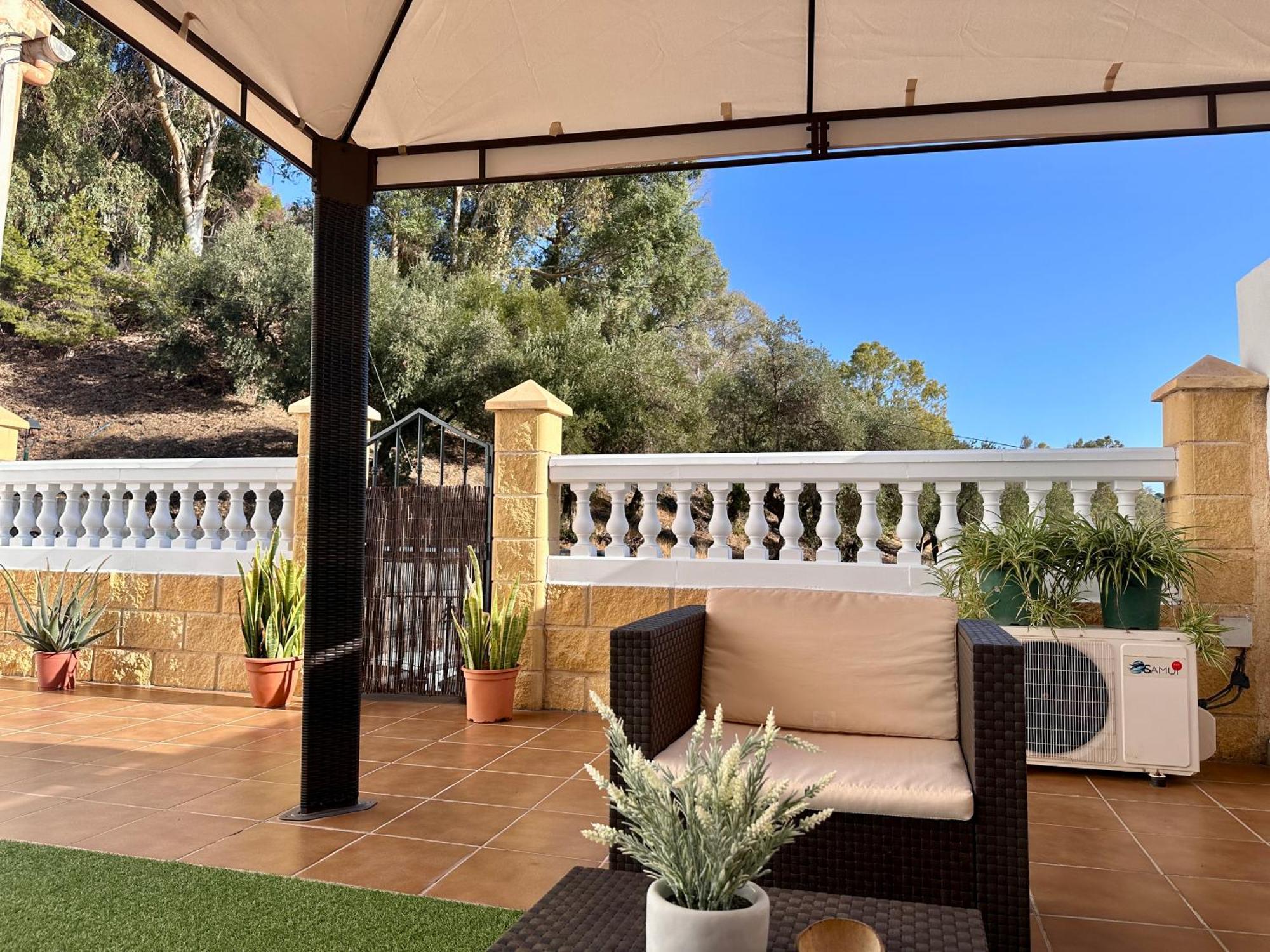 The House In Toquero Solarium Views To The Alcazaba Villa มาลากา ภายนอก รูปภาพ